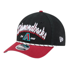 Black/Red Arizona Diamondbacks New Era Team Loyal 9FORTY M-Crown Adjustable Hat