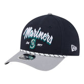 Navy/Gray Seattle Mariners New Era Team Loyal 9FORTY M-Crown Adjustable Hat