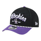 Black/Purple Colorado Rockies New Era Team Loyal 9FORTY M-Crown Adjustable Hat