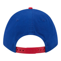 Royal/Red Chicago Cubs New Era Team Loyal 9FORTY M-Crown Adjustable Hat