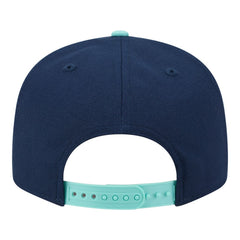 Navy/Turquoise Boston Red Sox New Era Two-Tone Color Pack 9FIFTY Snapback Hat