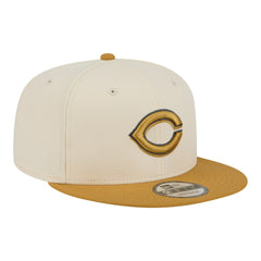 Light Beige/Khaki Cincinnati Reds New Era 2-Tone Color Pack 9FIFTY Snapback Hat