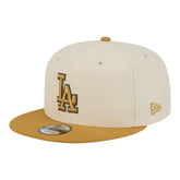 Light Beige/Khaki Los Angeles Dodgers New Era 2-Tone Color Pack 9FIFTY Snapback Hat