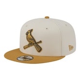 Light Beige/Khaki St. Louis Cardinals New Era 2-Tone Color Pack 9FIFTY Snapback Hat