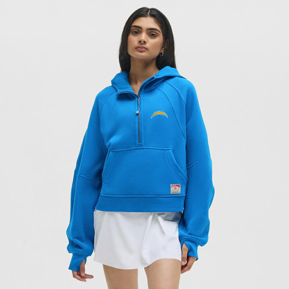 lululemon Women's Scuba Oversized Half-Zip Hoodie - Los Angeles Chargers Hoodies