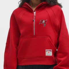 lululemon Women's Scuba Oversized Half-Zip Hoodie - Tampa Bay Buccaneers Hoodies