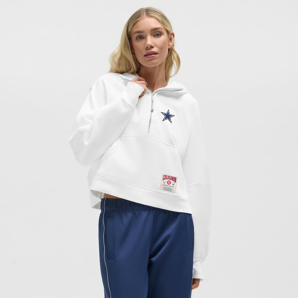 lululemon Women's Scuba Oversized Half-Zip Hoodie - Dallas Cowboys Hoodies