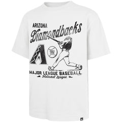 White Arizona Diamondbacks '47 Regional Batter Foundation T-Shirt