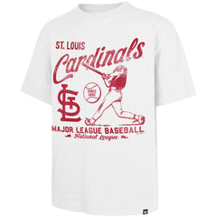 White St. Louis Cardinals '47 Regional Batter Foundation T-Shirt