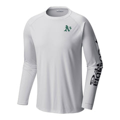 White Athletics Columbia Terminal Tackle Long Sleeve Shirt
