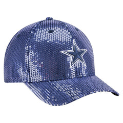 Women's Sequin 9FORTY Adjustable Hat - Dallas Cowboys Hats