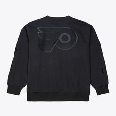 NHL Philadelphia Flyers Mitchell & Ness Phantom Fleece Crew Neck Sweatshirt