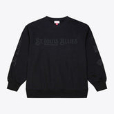 NHL St. Louis Blues Mitchell & Ness Phantom Fleece Crew Neck Sweatshirt