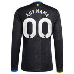 Manchester United 2025/26 Third Replica Long Sleeve Custom Jersey
