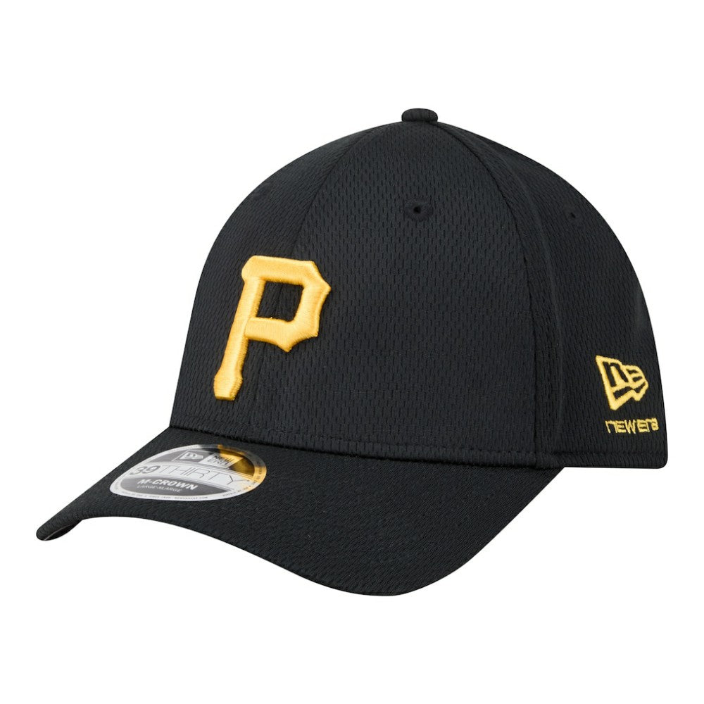 Black Pittsburgh Pirates New Era Dash 39THIRTY Flex Hat
