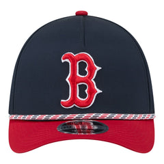 Navy/Red Boston Red Sox New Era Rope M-Crown A-Frame 39THIRTY Flex Hat