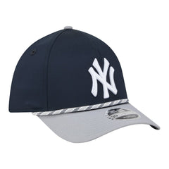 Navy/Gray New York Yankees New Era Rope M-Crown A-Frame 39THIRTY Flex Hat