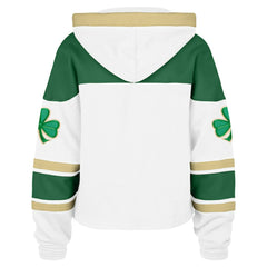 NHL Utah Mammoth '47 Women's McLucky Cropped Lacer Hoodie