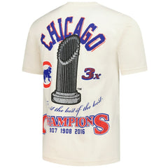Cream Chicago Cubs Mitchell & Ness Legacy Defined T-Shirt