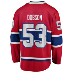 NHL Noah Dobson Montreal Canadiens Fanatics Home Breakaway Jersey