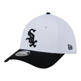 White/Black Chicago White Sox New Era Youth Baseball 39THIRTY M-Crown Flex Hat