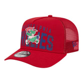 Red Philadelphia Phillies New Era Youth Logo Fade A-Frame 9FIFTY Snapback Hat