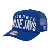 Royal Toronto Blue Jays New Era Youth Logo Fade A-Frame 9FIFTY Snapback Hat