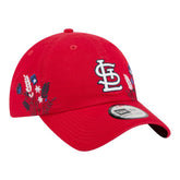 Red St. Louis Cardinals New Era Women's Wildflower Casual Classic Adjustable Hat