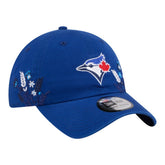 Royal Toronto Blue Jays New Era Women's Wildflower Casual Classic Adjustable Hat