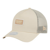 Light Beige Philadelphia Phillies New Era Women's Tonal Patch 9FORTY M-Crown A-Frame Trucker Adjustable Hat