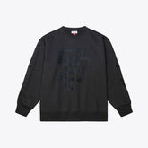 Black San Francisco Giants Mitchell & Ness Phantom Fleece Crewneck Sweatshirt
