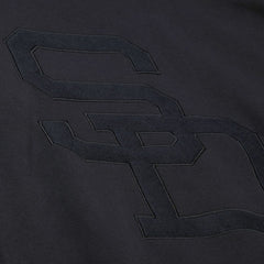 Black San Diego Padres Mitchell & Ness Phantom Fleece Crewneck Sweatshirt