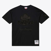 Black Texas Rangers Mitchell & Ness Cooperstown Collection Phantom T-Shirt