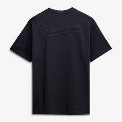 Black Cleveland Guardians Mitchell & Ness Cooperstown Collection Phantom T-Shirt