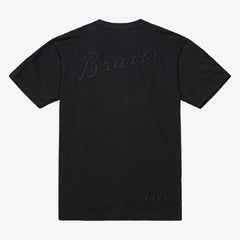 Black Atlanta Braves Mitchell & Ness Cooperstown Collection Phantom T-Shirt