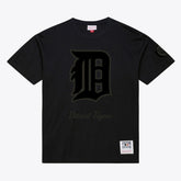 Black Detroit Tigers Mitchell & Ness Cooperstown Collection Phantom T-Shirt