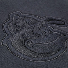 Black Baltimore Orioles Mitchell & Ness Phantom Fleece Hoodie