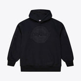 Black Philadelphia Phillies Mitchell & Ness Phantom Fleece Hoodie