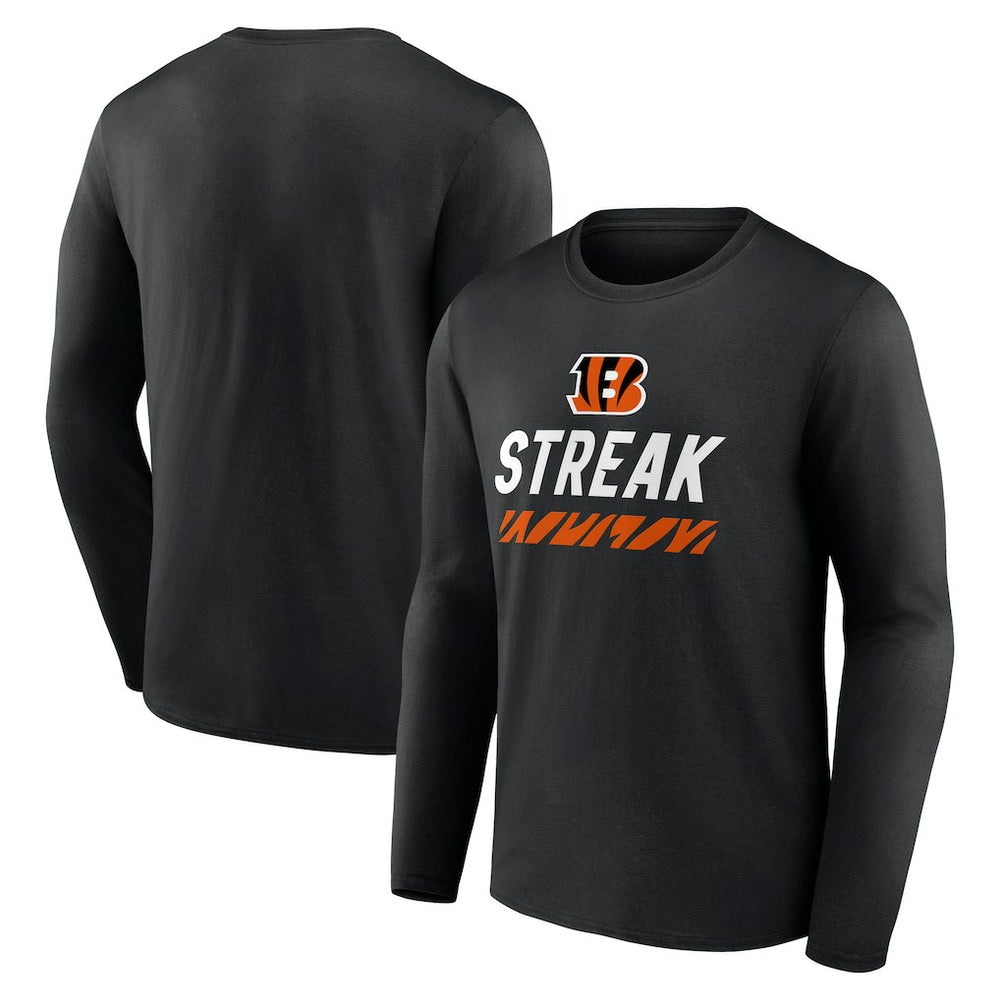 Streak Long Sleeve T-Shirt - Cincinnati Bengals T-shirts