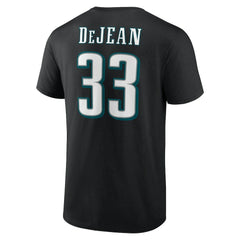 Cooper DeJean Icon Name & Number T-Shirt - Philadelphia Eagles T-shirts