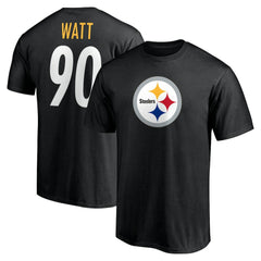 T.J. Watt Icon Name & Number T-Shirt - Pittsburgh Steelers T-shirts