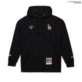 Black - Limited Edition Los Angeles Dodgers Mitchell & Ness x BLACKPINK Pullover Hoodie