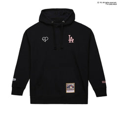 Black - Limited Edition Los Angeles Dodgers Mitchell & Ness x BLACKPINK Pullover Hoodie