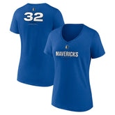 Cooper Flagg Dallas Mavericks Women's Name & Number V-Neck T-Shirt sale