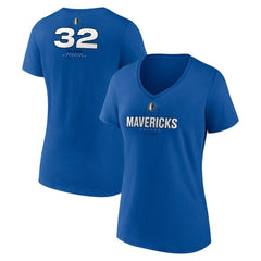Cooper Flagg Dallas Mavericks Women's Name & Number V-Neck T-Shirt sale