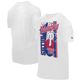 White Philadelphia Phillies New Era Big Graphic Domestic T-Shirt