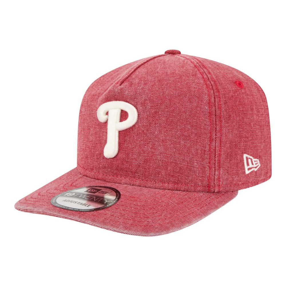 Red Philadelphia Phillies New Era Denim Classic 19TWENTY Adjustable Hat