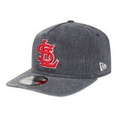 Heather Gray St. Louis Cardinals New Era Throwback Denim Classic 19TWENTY Adjustable Hat