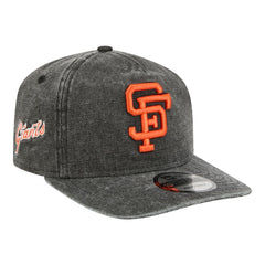 Black San Francisco Giants New Era Throwback Denim Classic 19TWENTY Adjustable Hat