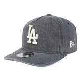 Navy Heather Los Angeles Dodgers New Era Denim Classic 19TWENTY Adjustable Hat